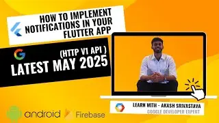 Implement notifications in Flutter  | Chat notifications, Firebase Http V1 API 🔥 Code in description
