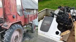 Т-16,по цене металлолома,новый двигатель?