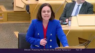 Scottish Government Debate: Protecting the Powers of the Scottish Parliament - 19 February 2025