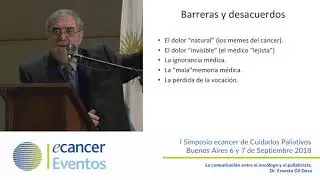 La comunicación entre el oncólogo y el paliativista