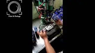 Оборудование для завальцовки картонных туб