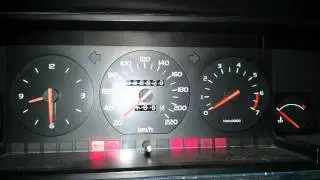 Volvo 740 cold start