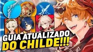 GUIA DO CHILDE: BUILD, ARTEFATOS, ARMAS EQUIPES E GAMEPLAY - GENSHIN IMPACT