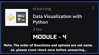 Module-4 Advance Visualization Tools||Data Visualization with Python 