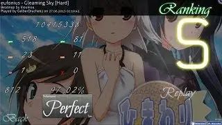 OSU! eufonius - Gleaming Sky [Hard] S