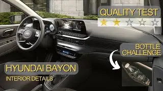 Hyundai Bayon 1.0 T-GDI 48V 100 PS (2024) | Hard plastics, but standard 10.25-inch screen!