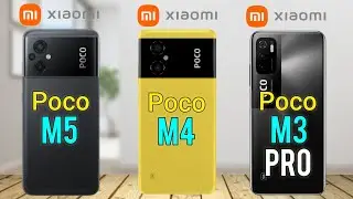 Poco M5 vs Poco M4 5G vs Poco M3 Pro 5G