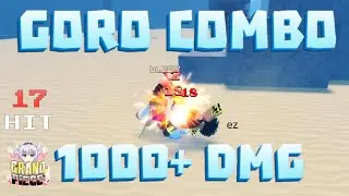 [GPO] BRAINDEAD Goro Combo to win your 1v1s (NO SKILL NEEDED)