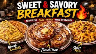 POV : Making Sweet & Savory Breakfast All Morning 🔥