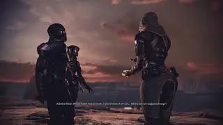 Mass Effect 3: LEGENDARY EDITION - Peace between Geth and Quarians (paragon speech)