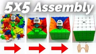 How to Assemble a 5x5 Rubik's Cube