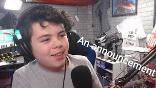 An announcement.......