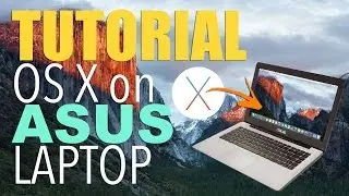 How To Install OSX  On A LAPTOP ASUS X455 FULL Tutorial Indonesia