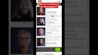 Best AI Conference for Developers?? 