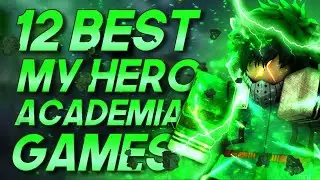 Top 12 Best Roblox My Hero Academia Games Boku No Roblox