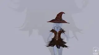 Halloween Transparent Girl Game 3G Character