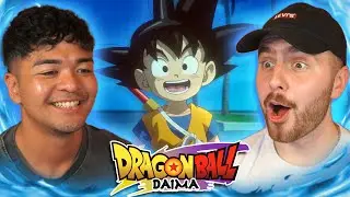 DBZ FANBOYS FINALLY WATCH DAIMA!! - Dragon Ball Daima Episode 1-3 REACTION!