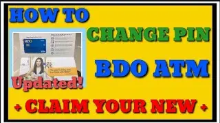 How to Change pin BDO ATM Account /(step by step)/BDO ATM ACCOUNT | Jhervie Channel