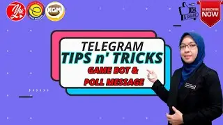 TELEGRAM I TIPS AND TRICKS I GAME BOT-POLL MESSAGE