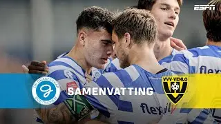 3️⃣ GOALS in de eerste 2️⃣5️⃣ minuten op De Vijverberg 💥 | Samenvatting De Graafschap - VVV-Venlo