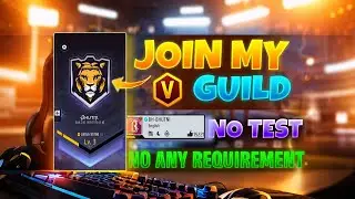 How to join BHUTNI E-SPORTS GUILD 😱 How to guild join | BOOS GUILD | @FreeFireIndiaOfficial