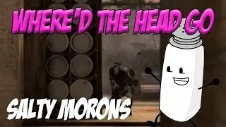 CSGO| SALTY MORONS #1 (CSGO FUNNY MOMENTS, FRAGS, INSANE SHOTS)