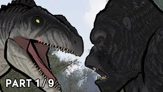 King Kong (2005) vs Giganotosaurus | Animation (Part 1/9)