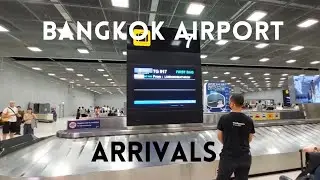 Bangkok Airport Arrivals / July 2024