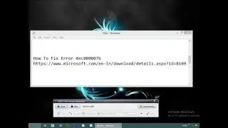 How to: Solve 0xc0000007b or any d3x.dll error in windows