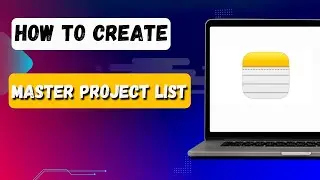 Can You Now Create a Master Projects List In Apple Notes?