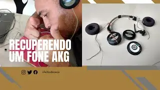 Recuperando um fone de ouvido Akg