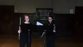 J. Cage Three Flute Duets (1935), Amelia Lubecka (fl) i Agata Grzejda (fl)