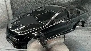 Alpha Model: Mercedes-Benz C63 AMG Black Series Part 1: Paint
