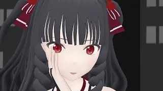 【MMD】#魔法科高校の劣等生 の #黒羽亜夜子 によくばりを踊ってもらった【モデル配布】
