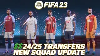 24/25 New Squad Update For FIFA 23 | Promoted & Relegated Clubs (