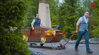 Te Land, Ter Zee En In De Lucht vanuit de Efteling!