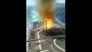 VLS Launch USS Mobile Bay