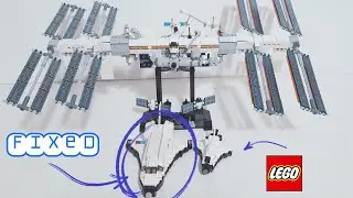Fixing the Lego ISS shuttle