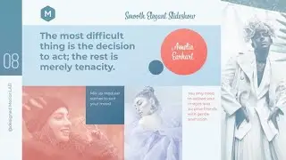 Corporate AE Templates: Smooth Elegant Slideshow