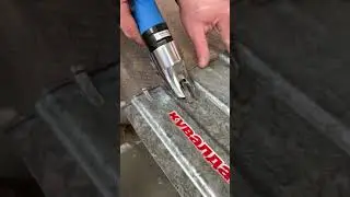 Пневмоножницы Sumake в действии! 