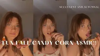 Cozy Autumnal candy corn ASMR!!!