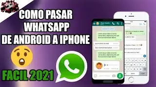 HOW TO PASS WHATSAPP DATA FROM AN ANDROID TO AN IPHONE OR VICEVERSA | EASY AND NEW METHOD 2021 |