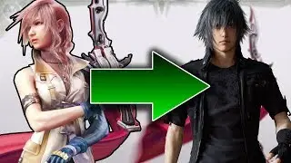 NOCTIS AND LIGHTNING | FINAL FANTASY XIII IN FINAL FANTASY XV