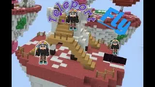 New Fly Teleport Glitch Logo BG and MC