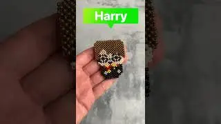 Фигурки из бисера в технике крестик
