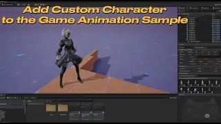 Add Custom Character to Game Animation Sample Project | Motion Matching