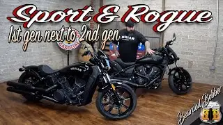 1st gen Scout rogue next to 2nd gen Sport Scout