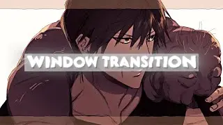 WINDOW TRANSITION | After Effects + (Project File)