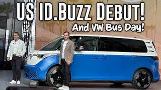 ID.Buzz US launch! And the first ever VW Bus Day!