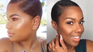 I Tried Following an ALISSA ASHLEY Slicked Down Short Natural Hair Tutorial! | Nia Hope